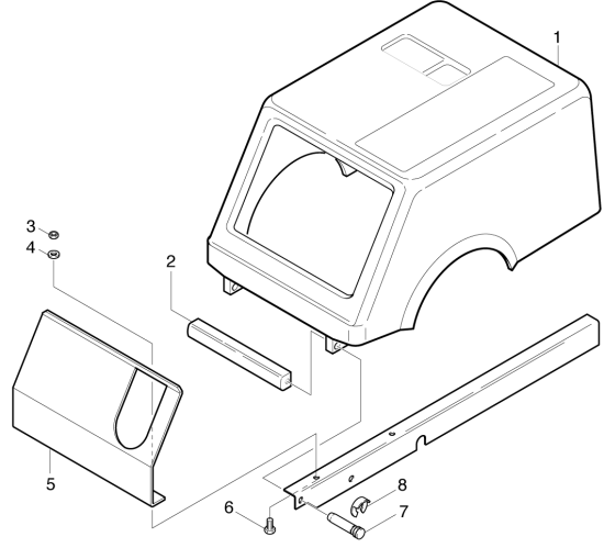 KÄRCHER Professional Ersatzteile Hochdruckreiniger Kaltwasser HD 1000 SI  EU 1.924-111.0 Oberteil