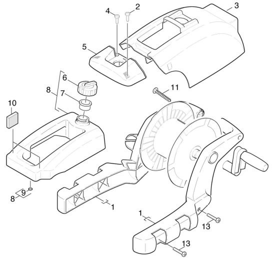 KÄRCHER Ersatzteile Hochdruckreiniger K 630 MS PLUS *EU 1.973-841.0-A Oberteil Haube