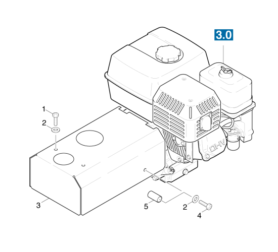 KÄRCHER Professional Ersatzteile Hochdruckreiniger Kaltwasser HD 901 B      EU 1.810-995.0 Einzelteile Haube