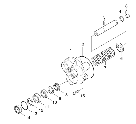 KÄRCHER Professional Ersatzteile Hochdruckreiniger Heisswasser HDS 1000 DE 1.811-882.0 Kolben
