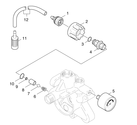 KÄRCHER Professional Ersatzteile Hochdruckreiniger Kaltwasser HD 890          EU 1.808-111.0 Chemie