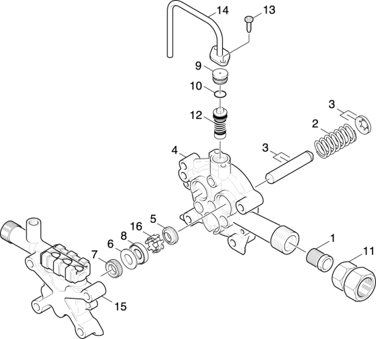KÄRCHER Professional Ersatzteile Hochdruckreiniger Kaltwasser HD 830 B 1.187-103.0 Kolben