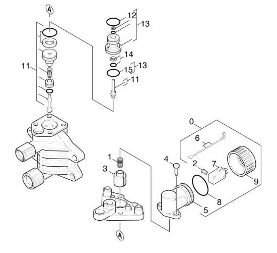 KÄRCHER Ersatzteile Hochdruckreiniger K 630 MS PLUS *EU 1.973-841.0-A Ueberstroemer