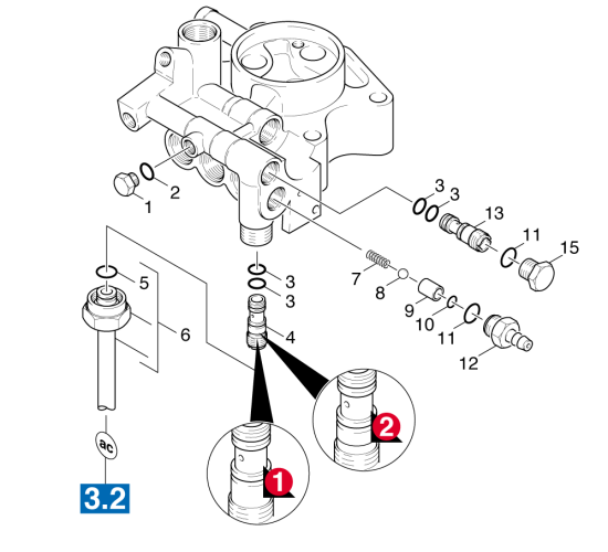 KÄRCHER Professional Ersatzteile Hochdruckreiniger Kaltwasser HD 1090 PLUS  EU 1.951-511.0 Chemie
