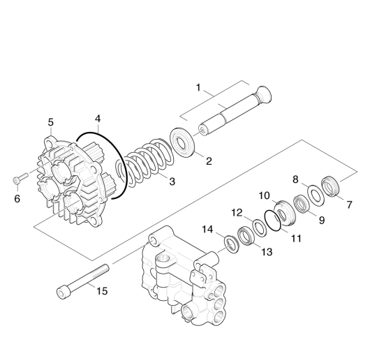 KÄRCHER Professional Ersatzteile Hochdruckreiniger Kaltwasser HD 10/21 4S PLUSEU-I 1.286-326.0 Kolben