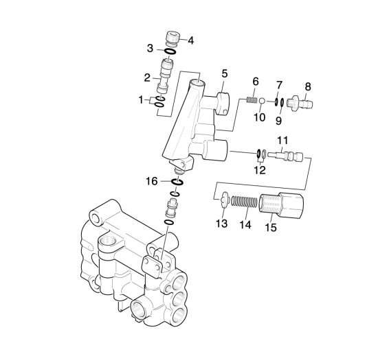 KÄRCHER Professional Ersatzteile Hochdruckreiniger Kaltwasser ABS Schlauchtrommel TR 2.110-008.0 Ueberstroemventil