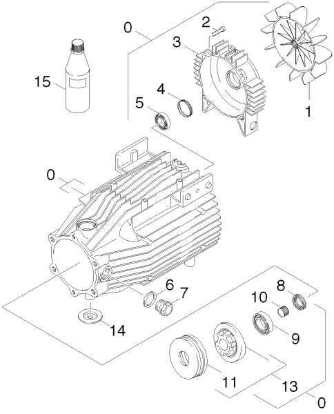 KÄRCHER Professional Ersatzteile Hochdruckreiniger Kaltwasser HD 655 S        EU 1.902-121.0 Antrieb