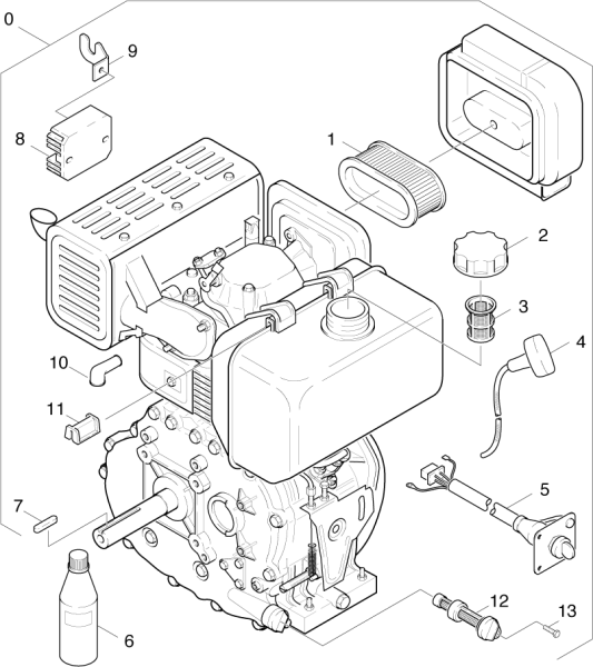 KÄRCHER Professional Ersatzteile Hochdruckreiniger Kaltwasser HD 1050 DE      EU 1.810-960.0 Motor