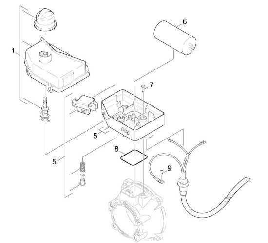 KÄRCHER Ersatzteile Hochdruckreiniger K 750MX-PL RWB*EUR 1.275-204.0-A E-Geraeteschrank