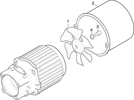 KÄRCHER Ersatzteile Hochdruckreiniger BHR 114 *EU 1.601-101.0-A Motor