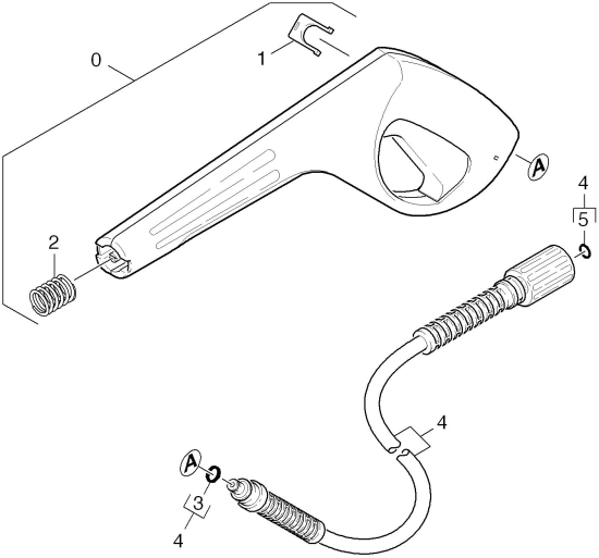 KÄRCHER Ersatzteile Hochdruckreiniger K 3.97M-PLUS *EUR 1.423-108.0-B Handspritzpistole