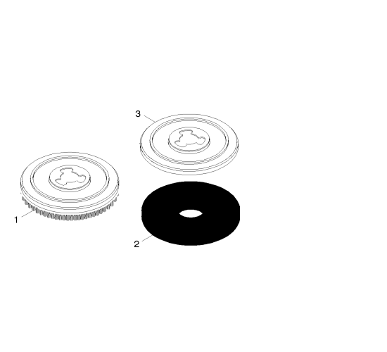 KÄRCHER Professional Ersatzteile Bodenreiniger BDS 43/Duo C    EU 1.291-205.0 Pads