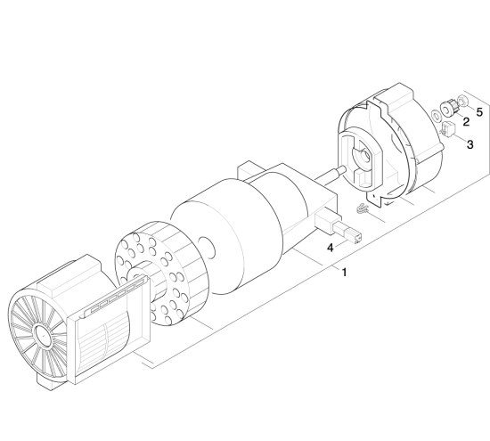 KÄRCHER Professional Ersatzteile Sauger CV 30/1 9.398-643.0 Saugturbine