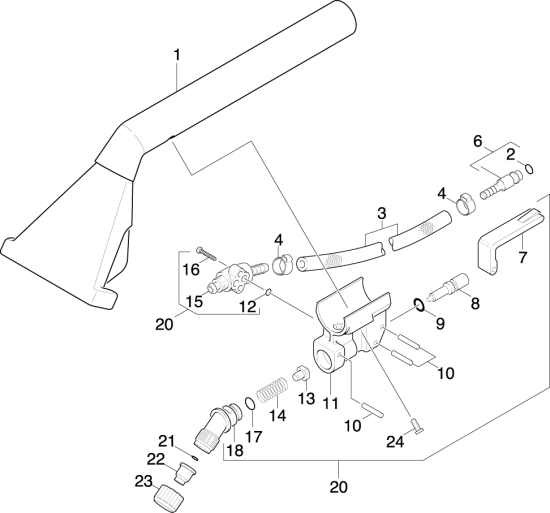 KÄRCHER Professional Ersatzteile Spruehextraktion Puzzi 400 K     EU 1.101-401.0 Lamellenduese