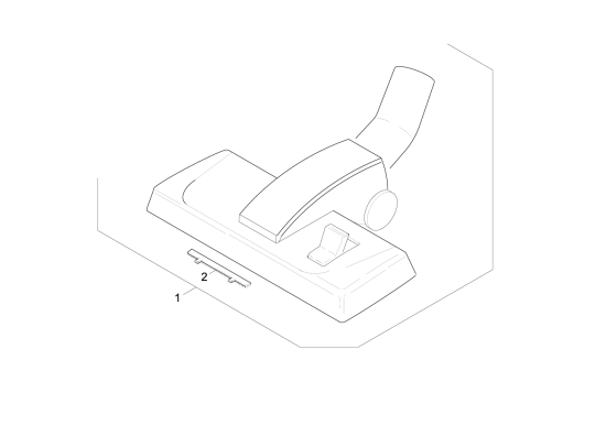 KÄRCHER Professional Ersatzteile Sauger T 201 -MIT ZUBEHOER 1.889-121.0 Kombiduese