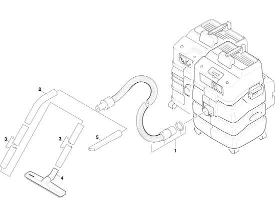 KÄRCHER Professional Ersatzteile Sauger Saugset elektr. leitend NT 2.638-147.0 Saugset NT
