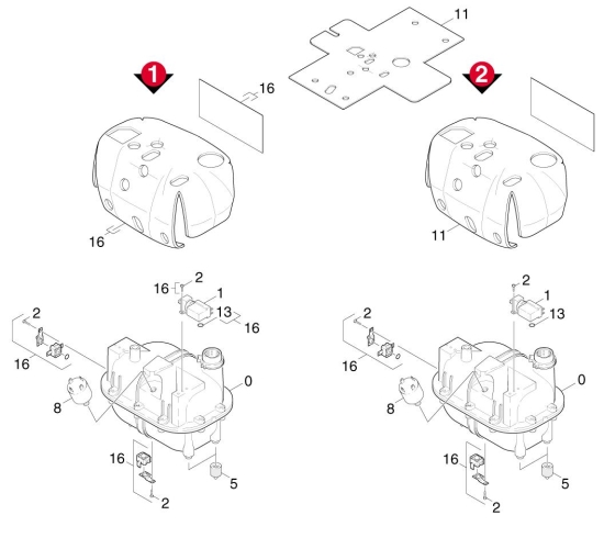 KÄRCHER Ersatzteile Dampfreiniger K 1401PLUS -M.BE*DE 1.058-803.0 Dampfbehaelter