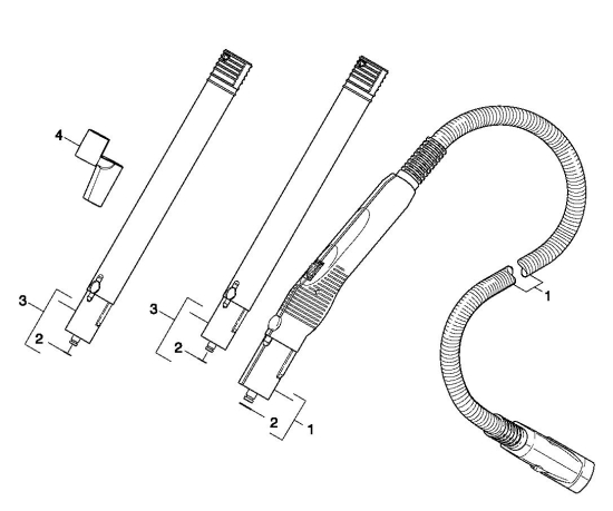 KÄRCHER Ersatzteile Dampfreiniger SC 1402 I7002 *EU 1.702-160.0 Verlaengerung und Schlauch