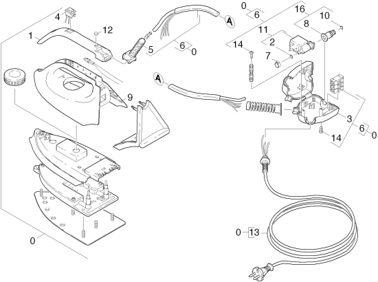 KÄRCHER Ersatzteile Dampfreiniger K 1102 *EU 1.204-101.0 Buegeleisen
