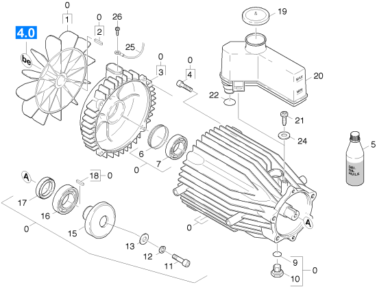 KÄRCHER Professional Ersatzteile Hochdruckreiniger Heisswasser HDS 798 C ECO   EU 1.174-602.0 Motor