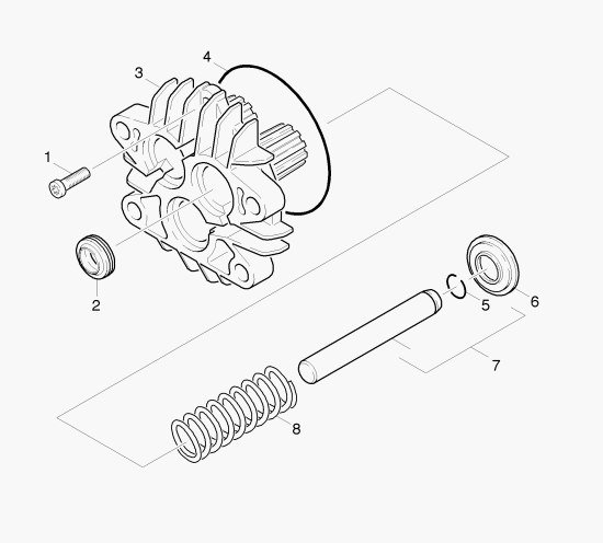 KÄRCHER Professional Ersatzteile Hochdruckreiniger Kaltwasser HD 4.0/36 P 1.575-108.0 Kolben