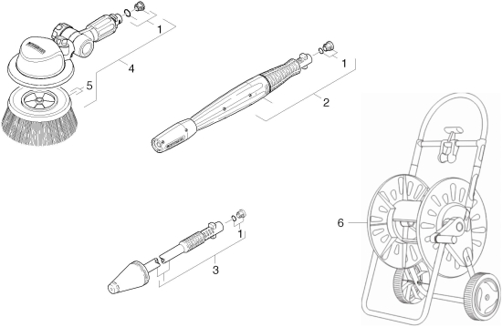 KÄRCHER Ersatzteile Hochdruckreiniger K 5.86M *EU 1.630-300.0-B Strahlrohr