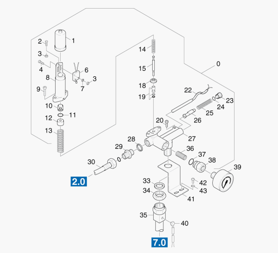 KÄRCHER Professional Ersatzteile Hochdruckreiniger Heisswasser HDS 1290 ST 1.699-901.0 Sicherheitsblock