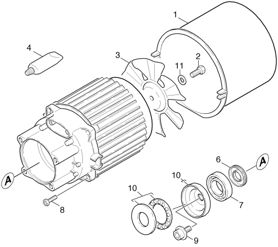 KÄRCHER Ersatzteile Hochdruckreiniger K 3.97M *EU 1.423-100.0-A Motor