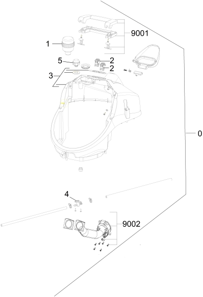 KÄRCHER Ersatzteile Dampfreiniger SV 1802 *EU 1.439-300.0 Oberteil