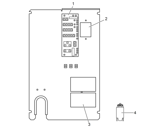KÄRCHER Professional Ersatzteile Bodenreiniger BR 55/60 W BP Pack DOSE 1.384-122.0 Elektrik