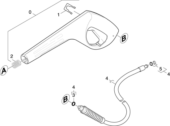 KÄRCHER Ersatzteile Hochdruckreiniger K 7.85M-4F *EU 1.398-610.0-B Handspritzpistole
