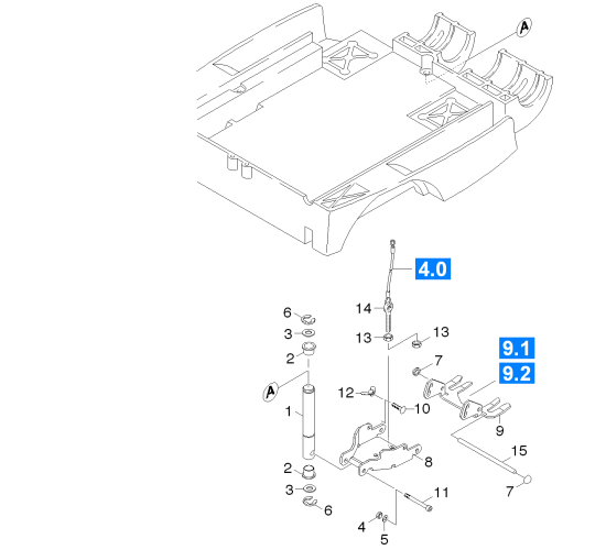KÄRCHER Professional Ersatzteile Bodenreiniger BR 55/60 W BP Pack DOSE 1.384-122.0 Saugbalkenanhebung