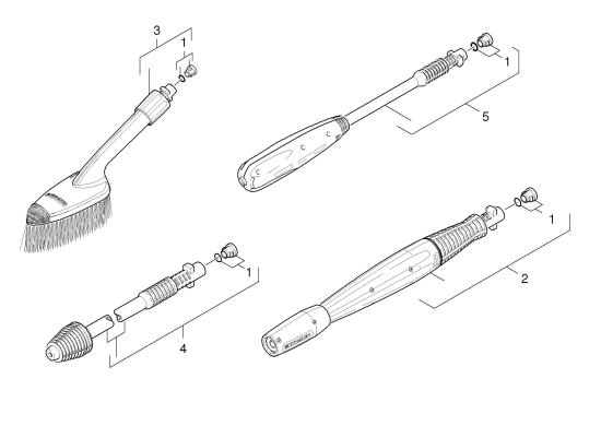 KÄRCHER Ersatzteile Hochdruckreiniger K 7.85M-WB *EU 1.398-500.0-B Strahlrohr