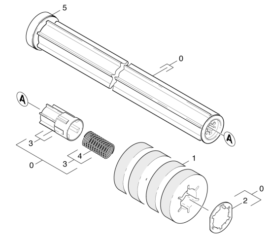 KÄRCHER Professional Ersatzteile Bodenreiniger BD 45/40 W Bp Pack EU 1.533-109.0 Walze Pad