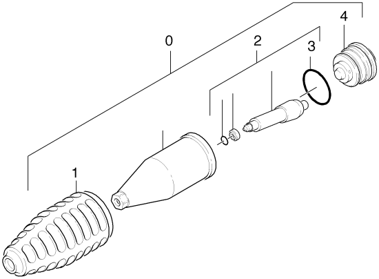 KÄRCHER Professional Ersatzteile Hochdruckreiniger Kaltwasser HD 17/20-4 CAGEEU-I 1.367-130.0 Düse