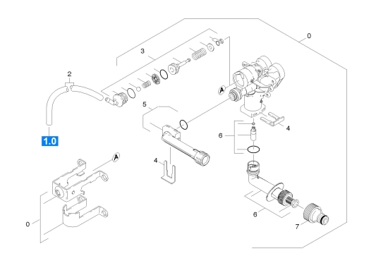 KÄRCHER Ersatzteile Hochdruckreiniger K 2.91MD-PLUS-T50*EU 1.400-604.0-A Steuergehaeuse