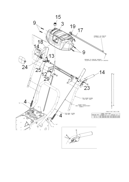 KÄRCHER Professional Ersatzteile Schneefraesen STH 13.84 W  Handbremshebel 1.335-204.0