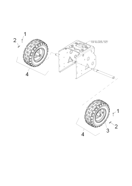 KÄRCHER Professional Ersatzteile Schneefraesen STH 13.84 W  Rad 1.335-204.0