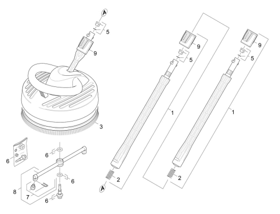 KÄRCHER Ersatzteile Hochdruckreiniger K 6.85MD PLUS RR T200*EU 1.397-606.0-B Flaechenreiniger