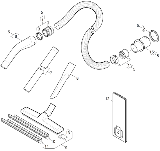 KÄRCHER Professional Ersatzteile Sauger NT 362 Eco 1.184-116.0 Zubehoer