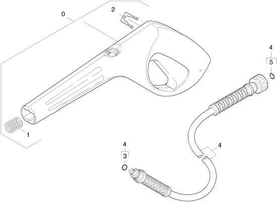 KÄRCHER Ersatzteile Hochdruckreiniger K 2.17 EPC *EU 1.671-500.0-B Handspritzpistole