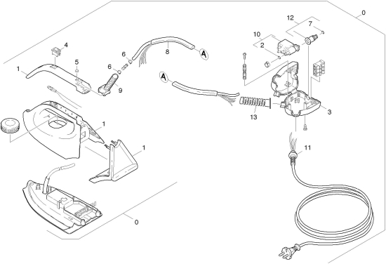 KÄRCHER Ersatzteile Dampfreiniger K 1102 *EU 1.204-201.0 Buegeleisen