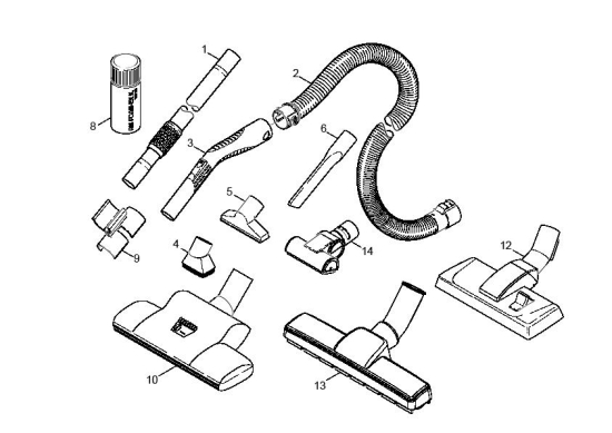 KÄRCHER Ersatzteile Trockensauger DS 5600 PLUS *EU 1.195-134.0 Zubehoer