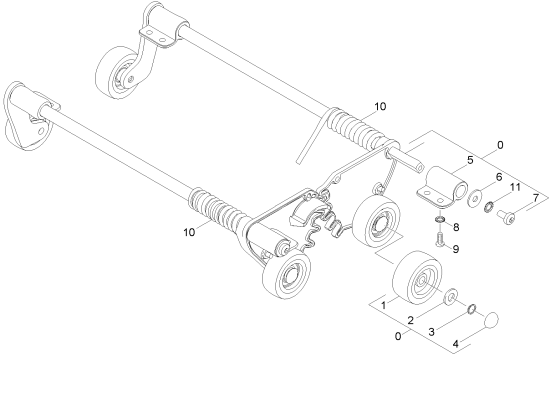 KÄRCHER Professional Ersatzteile Bodenreiniger Pallmann Turbo Scrubber 1.783-340.0 Fahrgestell