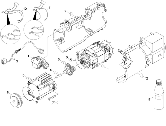 KÄRCHER Ersatzteile Hochdruckreiniger K 5.70 MD Plus T300 *EU 1.950-403.0-A Motor