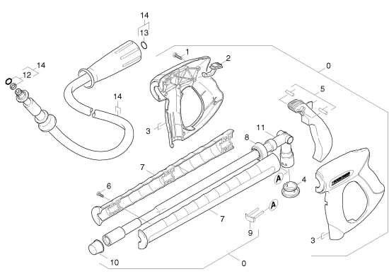 KÄRCHER Ersatzteile Hochdruckreiniger Xpert HD 7125 1.514-116.0-B Handspritzpistole