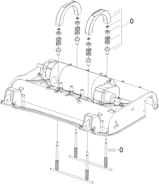 KÄRCHER Professional Ersatzteile Bodenreiniger BRS 43/500C   EU 1.006-637.0 Buerstenwalze Anhebung