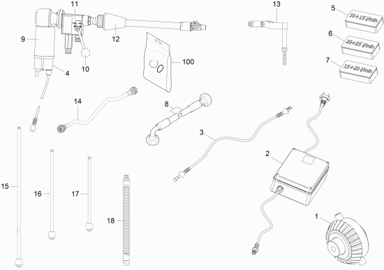 KÄRCHER Professional Ersatzteile Hochdruckreiniger Kaltwasser ABS BC 2.641-740.0 ABS Fassreiniger