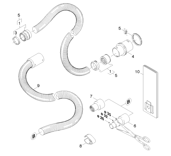 KÄRCHER Professional Ersatzteile Sauger JET STREAM M 1.379-482.0 Zubehoer