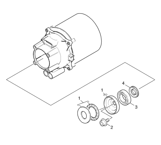 KÄRCHER Ersatzteile Hochdruckreiniger K 3.60MD Plus T300 VfB *EU 1.636-166.0-A Motor